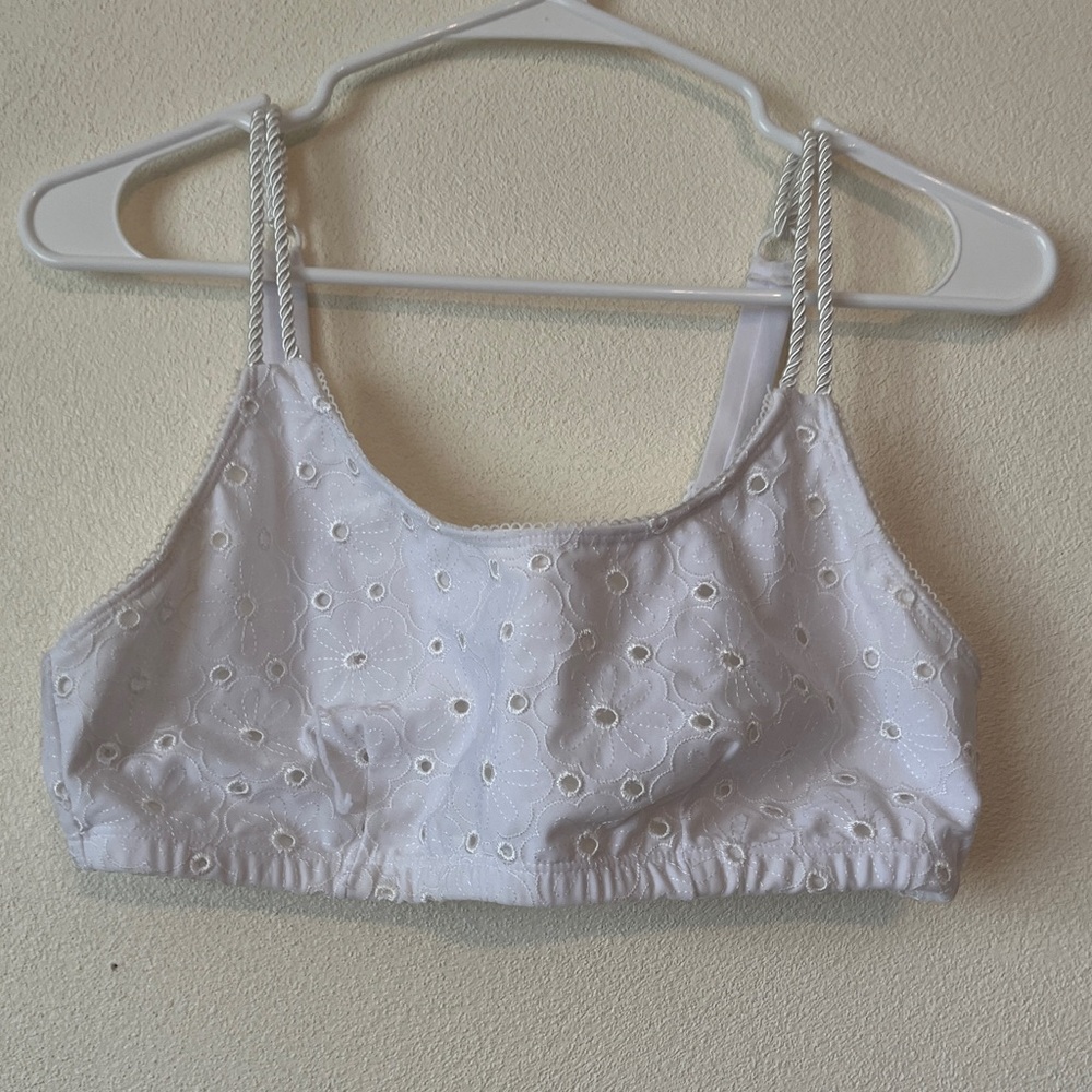 Adorable Asos Eyelet Swim Top